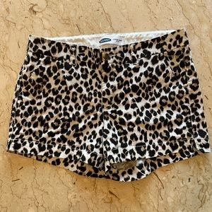 Old Navy Cheetah Print Shorts